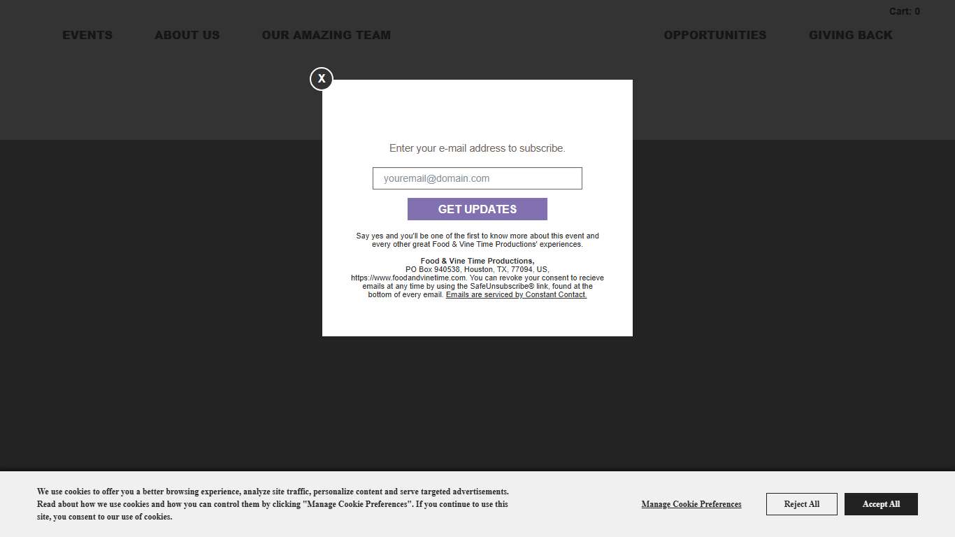 Food & Vine Time Productions